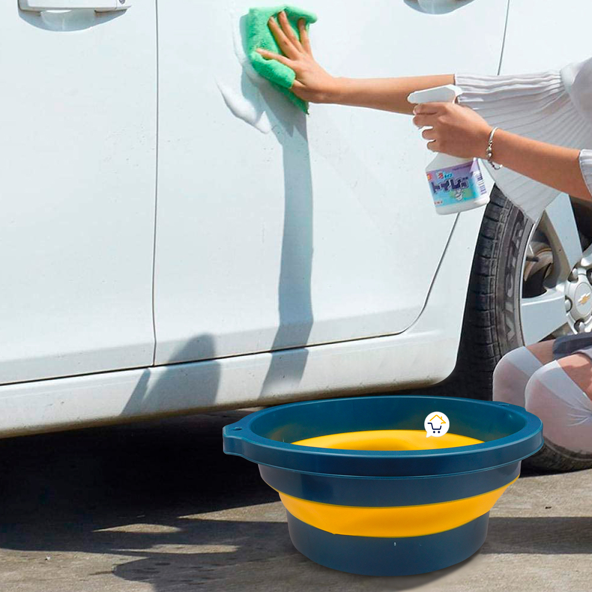 Balde Plegable Multiusos Cubeta COCI106